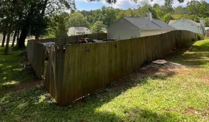 fence line clear cartersville ga
